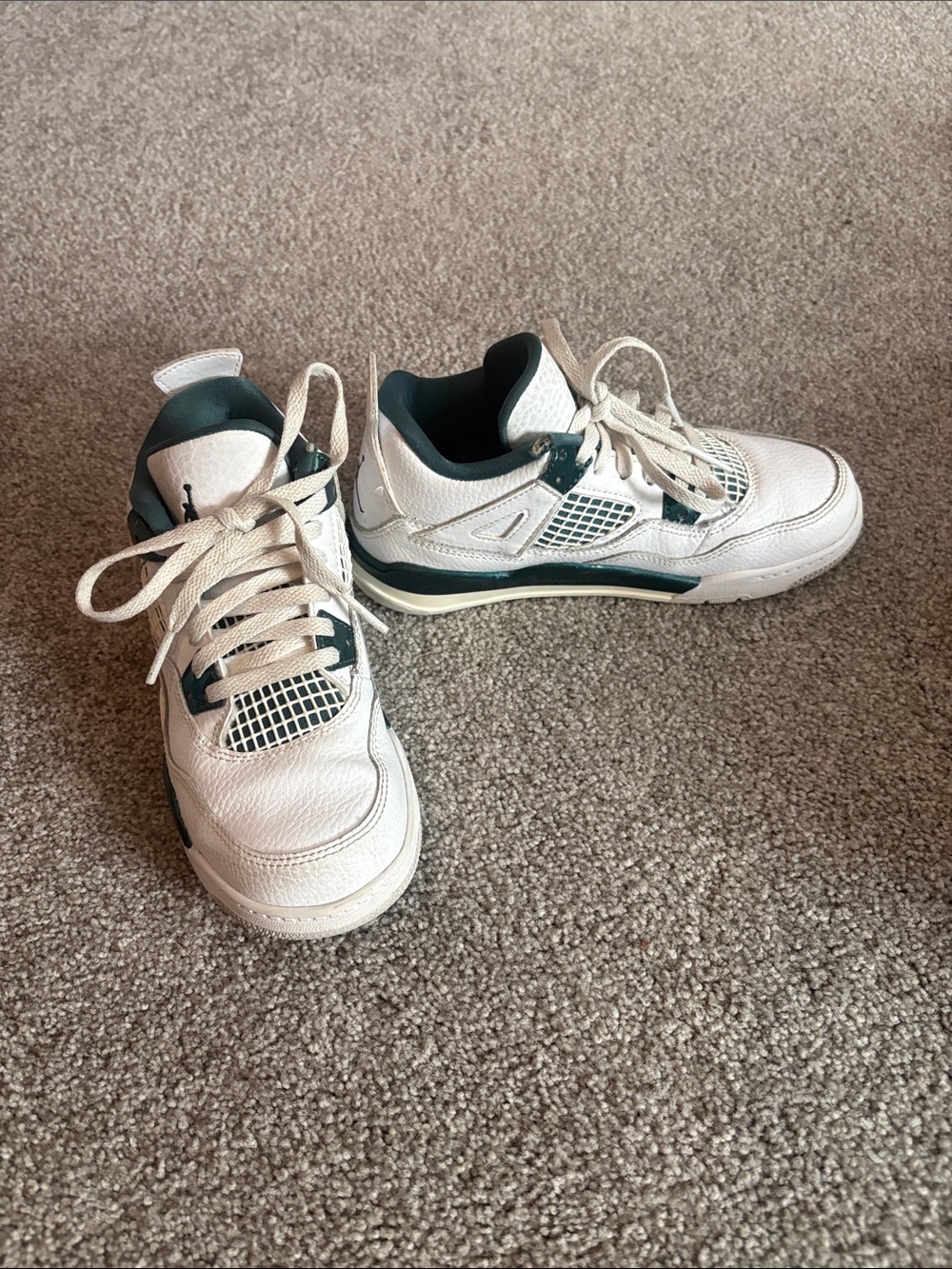 Jordan 4 Retro Oxidized Green size 1 sneakers